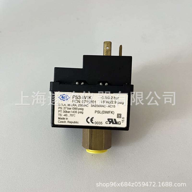 ALCO艾柯PS3-W1K压力开关 压力控制器  空压机空调制冷设备配件