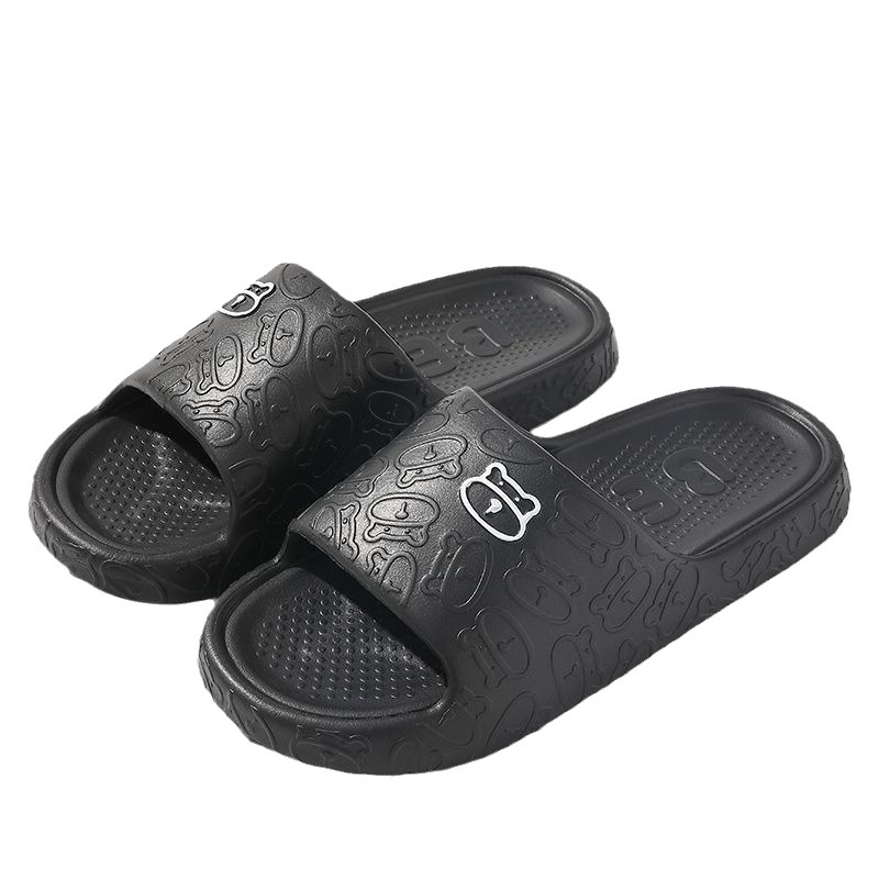 Zapatillas antideslizantes zapatillas de mujer verano al aire libre interior Hogar Casa pareja antideslizante mudo suela gruesa hombres