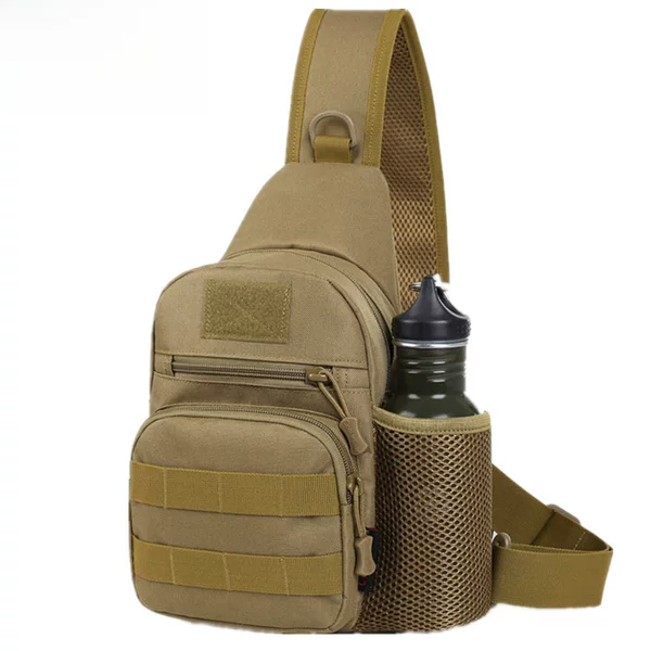 Outdoor Chest Bag Crossbody Bag Creative Men's Casual Women's Multifunctional Water Bottle Shoulder Bag Hiking Travel Sports