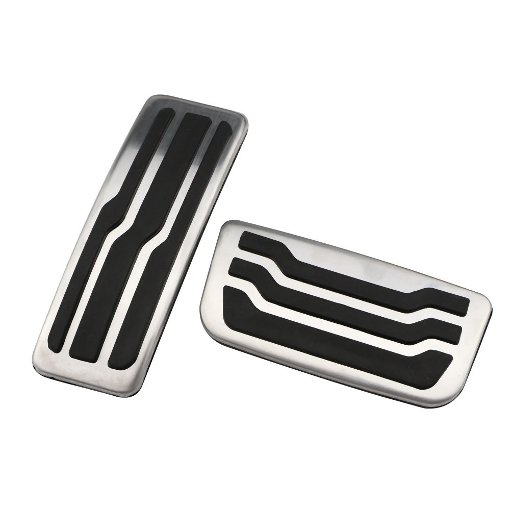 Suitable for Ford Everest Ranger 2015-2025 Stainless Steel Accelerator Pedal Anti-Slip Brake Pedal