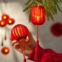 春节新年成品布置小灯笼