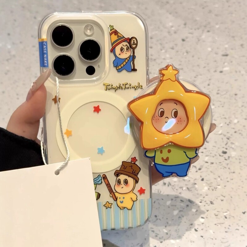 Alarm Clock Minions Case for Apple 16PROMAX, iPhone 17, 14, 13, 12/1 Double-Layer Hard Case Alarm Clock Minions Case for Apple 16PROMAX, iPhone 17, 14, 13, 12/1 Double-Layer Hard Case
