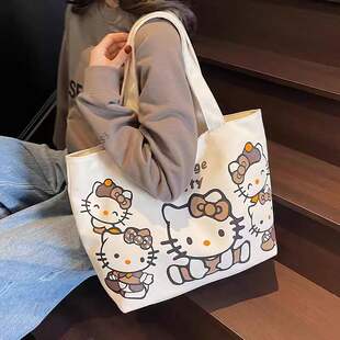 Cute handheld capacious fashionable universal shopping bag to go out for mother and baby
