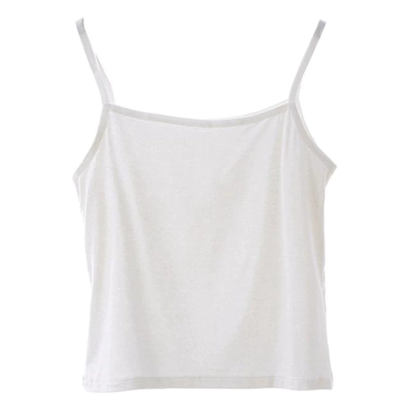 115A летний облегающий жилет с мелким ремешком 115A с антибликовым покрытием, женская верхняя одежда, внутренняя универсальная Базовая рубашка, однотонная