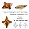 Genuine Swarovo Cross Diamond Import Olympic Diamond 4927RHOMBUS TRIBE Stone