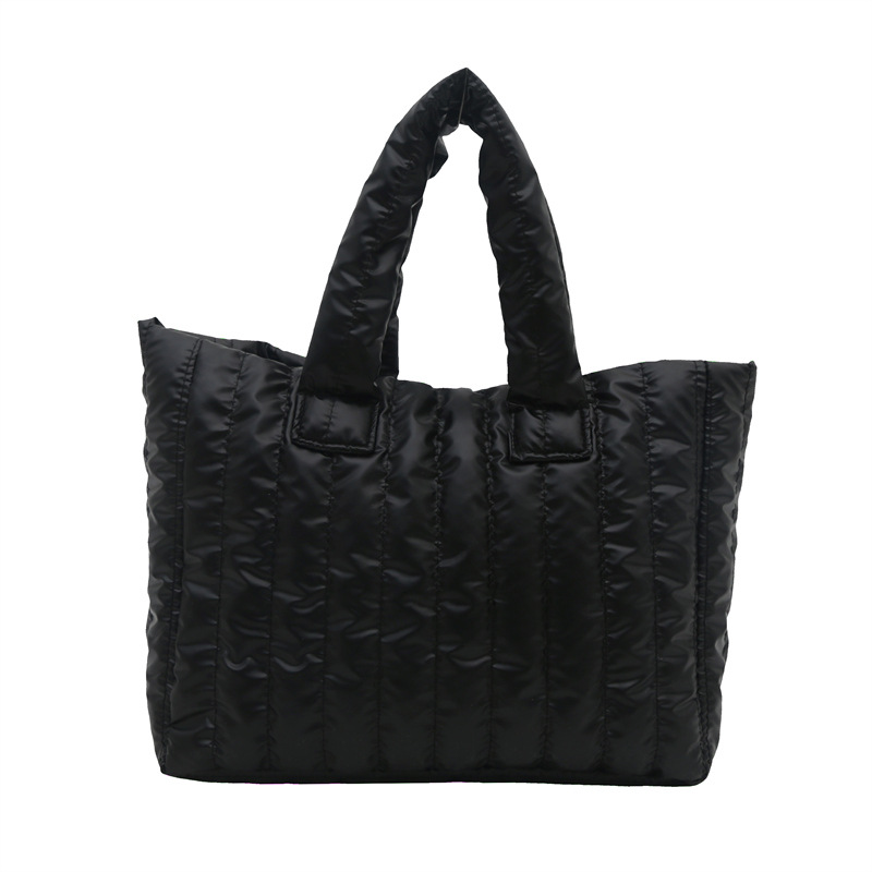 2024 nuevo bolso de mujer bolso de estilo extranjero bolso de nicho de moda bolso de algodón de gran capacidad bolso a rayas