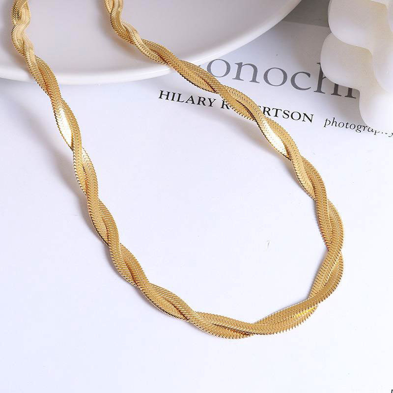 Stylish Double Blade Chain