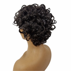 廠家批發非洲小捲髮女爆炸頭外貿時尚化纖頭套亞馬遜推薦新品