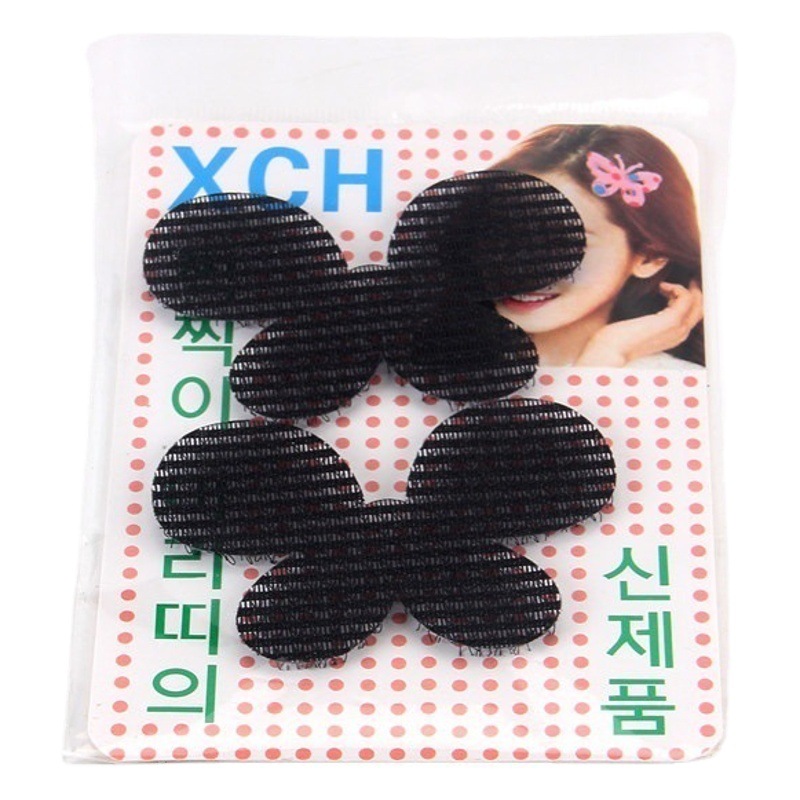 Bangs hook and loop 2 piece set sticky posting female hook and loop hair sticky artifact broken hair stickers hair accessories wholesale