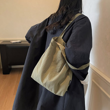 韩系包包女单肩包大容量学生装书睿营手提包女生轻便文艺托特包潮