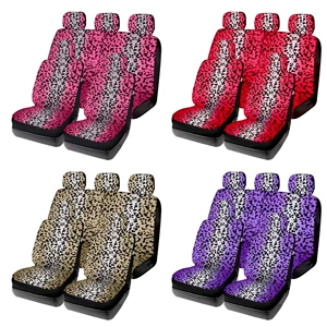 Leopard printli universal avtomobil oturacaq üzlükləri