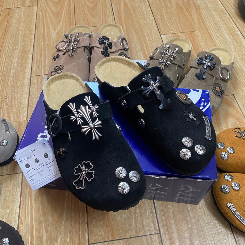 New Style Futen Cork Clogs for Women, Retro Genuine Leather Casual Shoes, Versatile and Comfortable Soft-Soled Slip-On Slippers for Men New Style Futen Cork Clogs for Women, Retro Genuine Leather Casual Shoes, Versatile and Comfortable Soft-Soled Slip-On Slippers for Men
