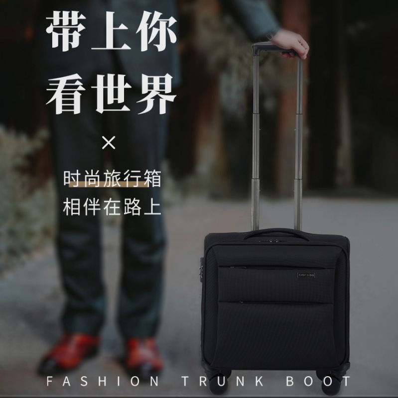 20 × 30 × 40cm Spring and Autumn Airlines boarding box high-speed rail crew luggage 12 inch 14 inch 16 stewardess pull rod