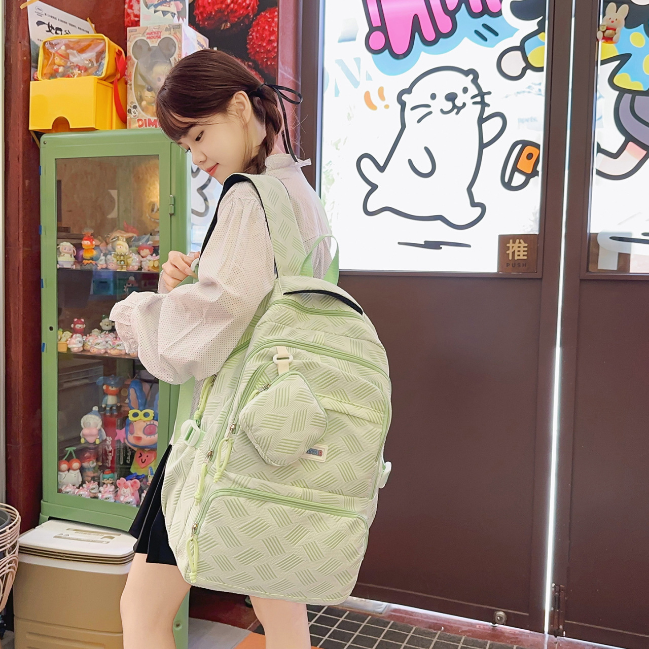 Mochila de gran capacidad, mochila de nylon para estudiantes universitarios, mochila de viajes de escuela secundaria, mochila explosiva, mochila al por mayor