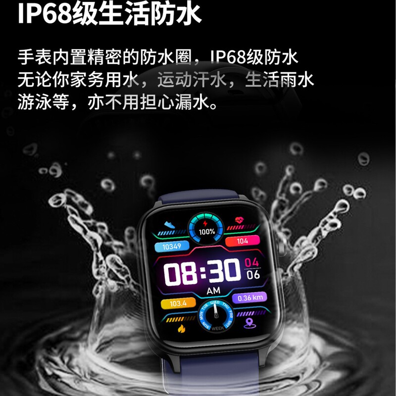 Tytcfu680 Smart Watch Ecg Electrocardiogram + Bluetooth Call True Blood Oxygen Sports Watch Source Factory