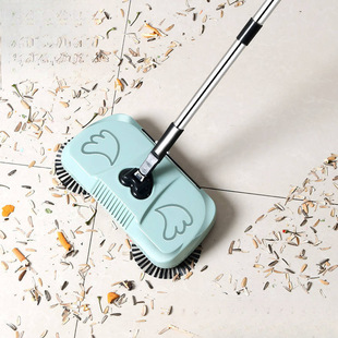 Sweeper Hand-Push Vacuum Cleaner Household Soft Broom Dustpan Set Combination Magic Broom Flat Mop Mop