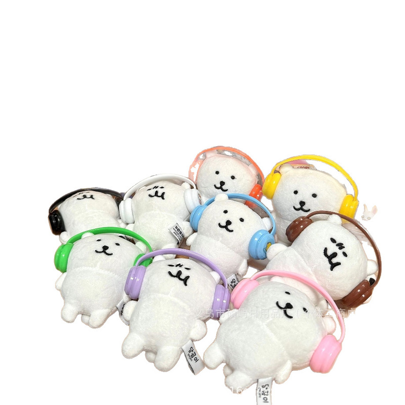ちいかわ自虐クマラブブヘッドフォンかわいい人形ぬいぐるみペンダント人形おもちゃ子供の卸売ストール|undefined