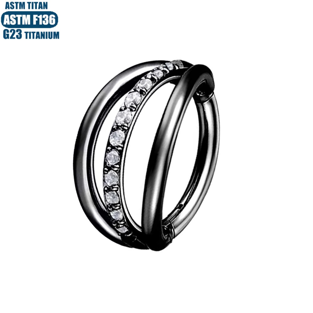 Labret piercing jewelry detail image