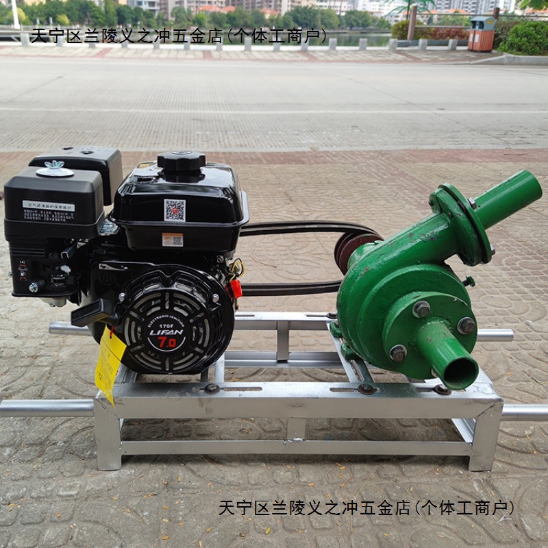 小型2寸抽沙机全套吸沙机抽沙泵加强版微型吸沙泵铸钢耐磨加硬厚