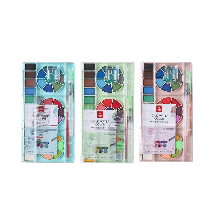 Pigment Ge Gione? () акварель пигмент, набор, детская гуашь для начинающих, 36 цветов, живопись руками