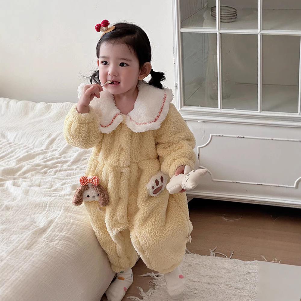 Ropa de bebé Ropa de casa de otoño e invierno
