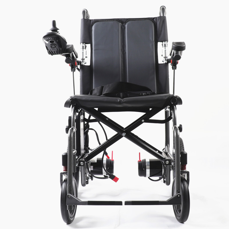 Factory direct sale can be on the plane electric wheelchair for the elderly scooter ultra light folding elderly disabled