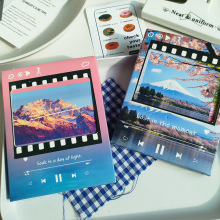 创意立体录音贺卡会说话可留声惊喜卡片情侣七夕表白神器生日礼物