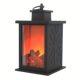 Amazon cross-border creative small ornaments home decoration crafts Candlestick simulation decoration LED charcoal flame wind lamp