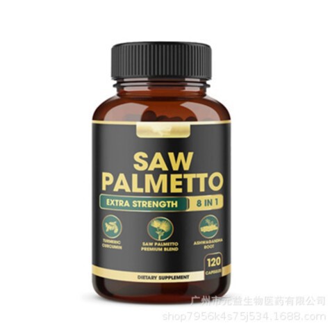 In-Stock Hot-Selling Amazon 8-in-1 Saw Palmetto Prostate Support Supplement Cross-Border