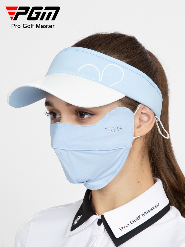 Mặt nạ chống nắng PGM Golf nữ thoáng khí mát mẻ, che nắng mùa hè — Koz005-xanh xám nhạt, KOZ005-màu trắng, KOZ005-hồng nhạt