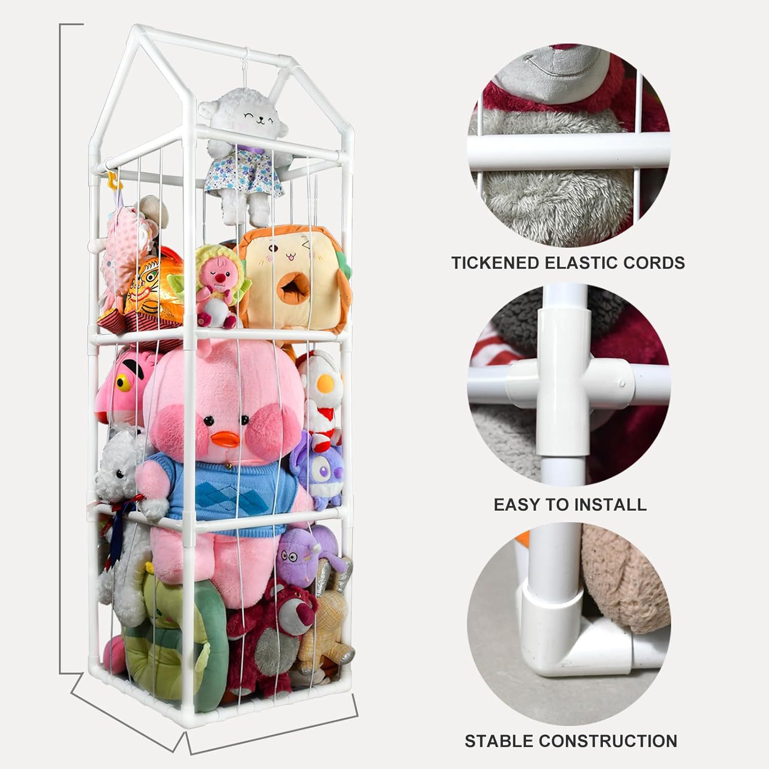 19.29''L * 19.29''W * 66.54''H