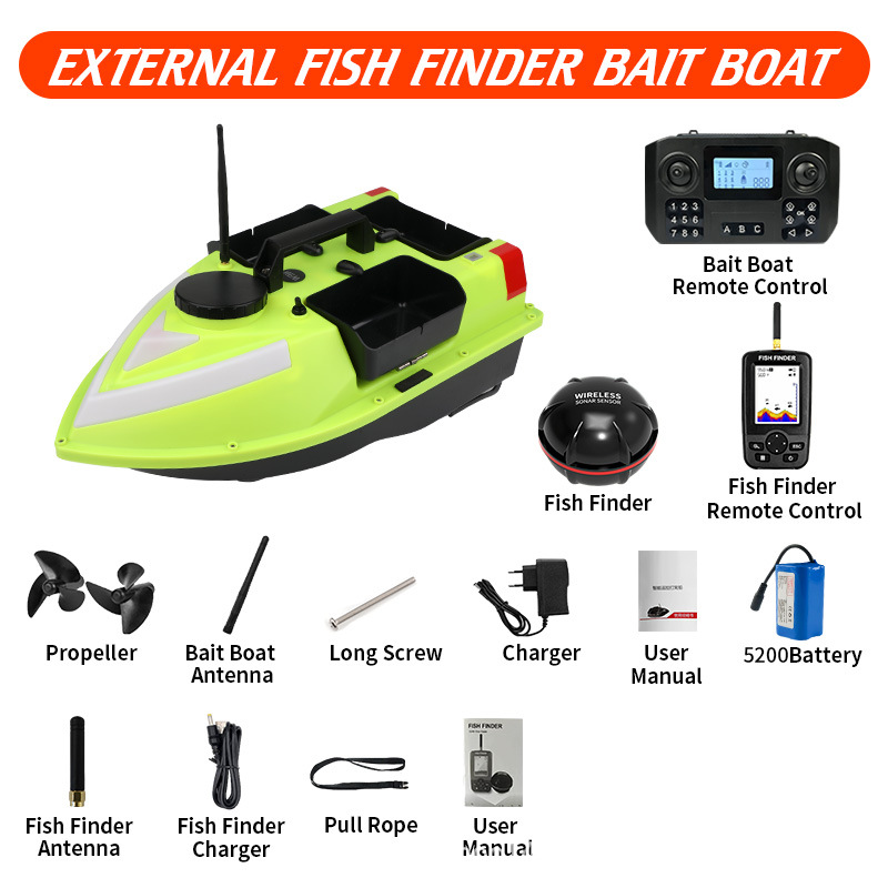 Glow-in-the-dark GPS with 5200 battery*1+fish finder