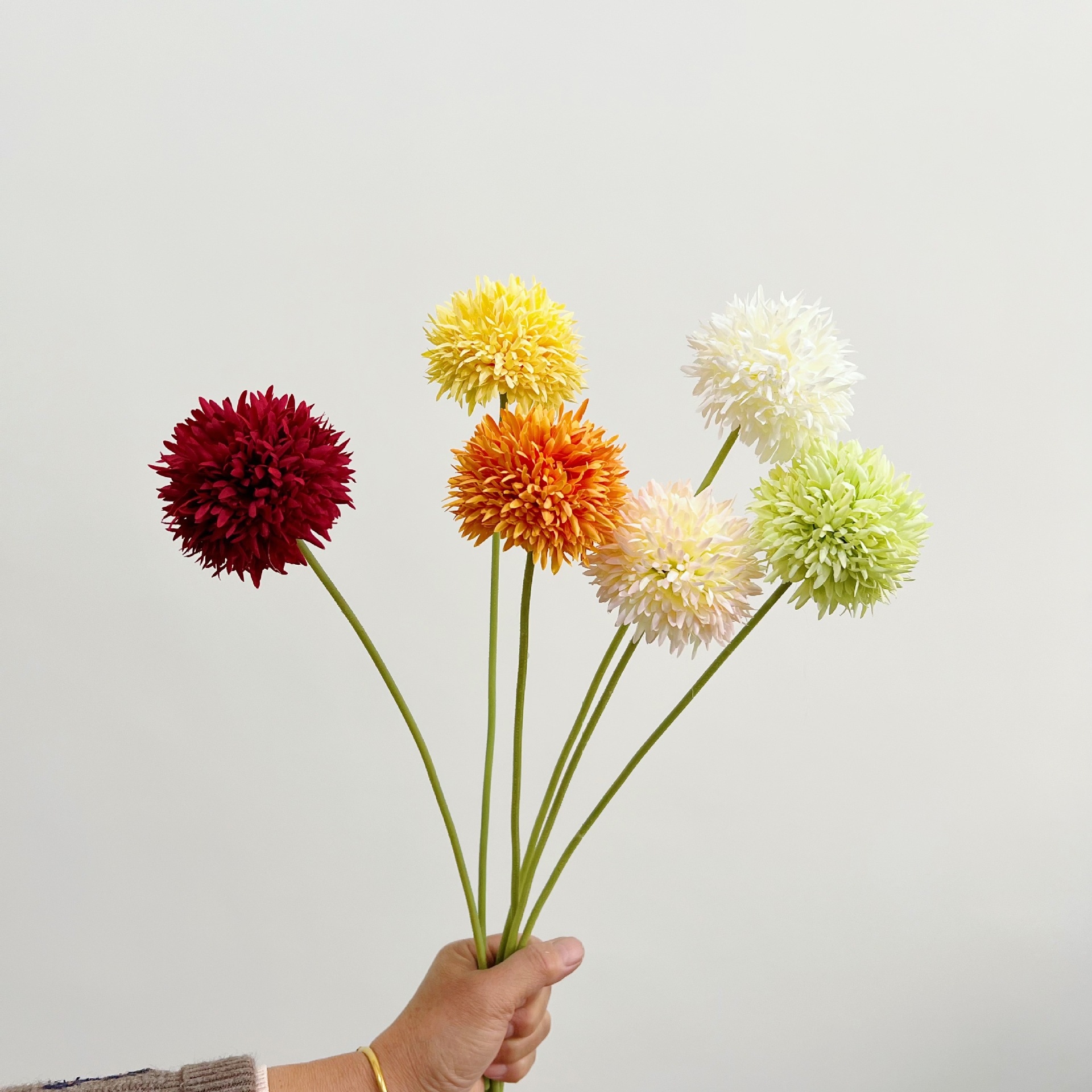Simulation Flower Rounds Onion Ball Wedding Flower Art Lapture…