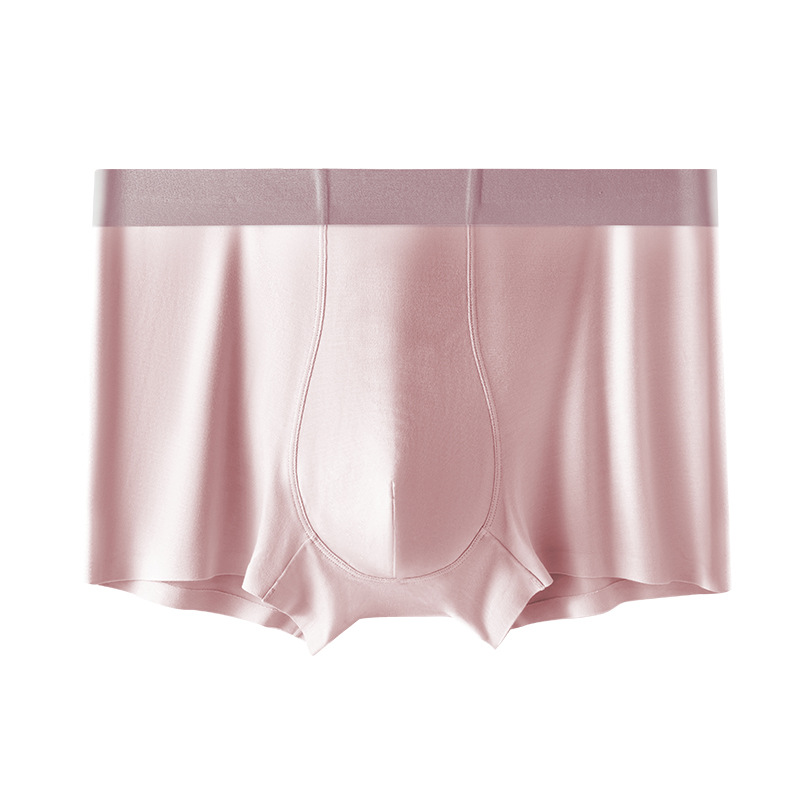 Pantalones interiores de hombre 10A antibacterianas, pantalones planos sin marcas, pegado, pantalones de hombre