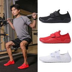 New indoor fitness shoes, sports yoga shoes, non-slip silent aerobics shoes, barefoot comprehensive training squat and deadlift shoes