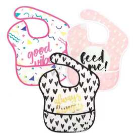 工厂直销新款防水免洗食饭兜宝宝吃饭围兜  婴儿口水巾围嘴定制