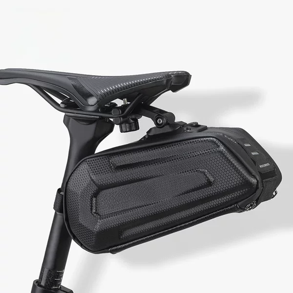 ROCKBROS bicycle tail bag hard shell large capacity rear saddle bag road mountain bike seat tube bag riding accessories