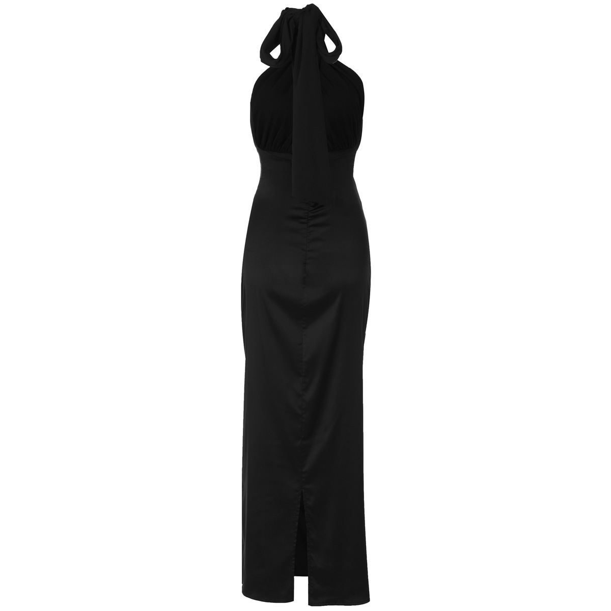 Women Clothing Spring Summer Sexy Backless Slit Halter Tube Top Dress Women 12 Women Clothing Spring Summer Sexy Backless Slit Halter Tube Top Dress Women
