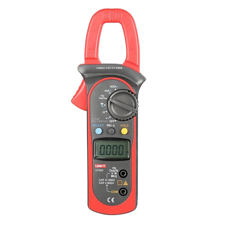 UID UNI-T UT203 AC / DC medidor de pinza digital medidor de pinza multímetro de medición de galvanómetro 400