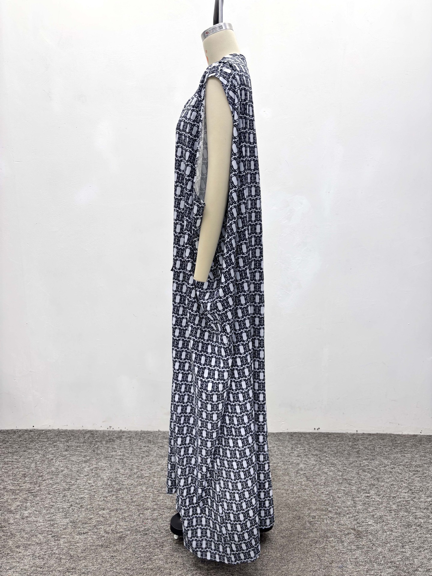 Women's American Style Loose Plus Size Dress African Chic Fashion Print Long Skirt Tie Up Design Lazy Fashion_ecoleips.com