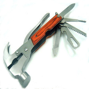 随车多功能羊角锤子钳子旅行装备工具野营户外汽车多用途求生锤钳