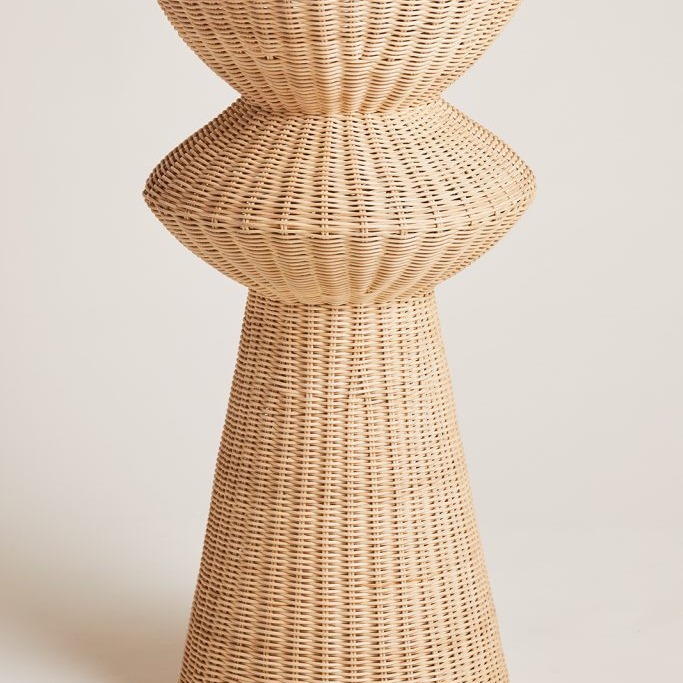 Estilo japonés lámpara de pie de estilo silencioso B & B nórdico mediados-antiguo registro crema estilo diseñador salón dormitorio lámparas verticales