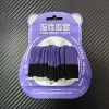 [Double Carbon 5 Pair Pack] Purple Black