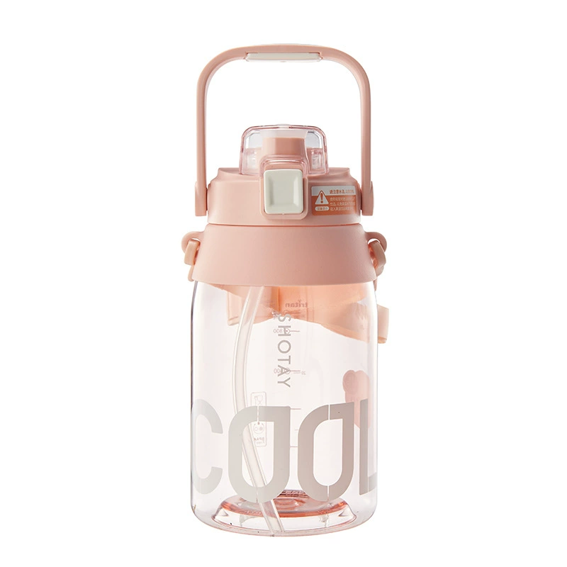 Shangtai Large -capacity Double Drink kettle 1.0L 1.4L 2.0L can chase drama straws back kettle with mobile phone bracket
