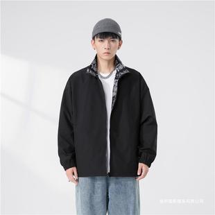 Cross-border wholesale cross-border wholesale 2023 Autumn New plus size outdoor jacket men's waterproof style one-piece delivery