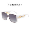 Big trend sunglasses suitable for men and women, 2021 collection, trend of season, European style