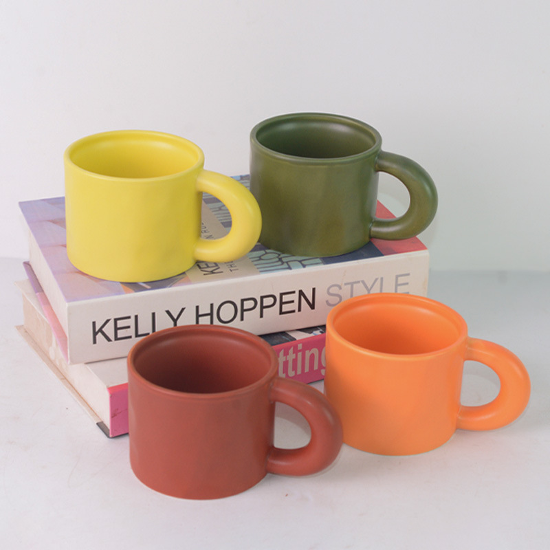 Taza gorda de celebridades de Internet Taza de cerámica de alto valor Regalo para niñas Taza de café de desayuno Taza de logotipo personalizada