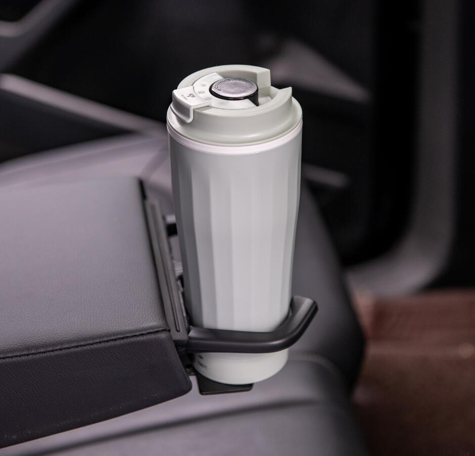 2023 New Car Mounted Electric Kettle Stainless Steel 304 Heating Cup Convenient Heating Cup Temperature Display_voghion.com