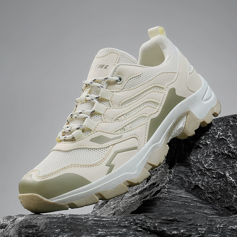 Пара наружных спортивных кроссовок большого размера противоскользящая и износостойкая модная походная обувь для мужчин