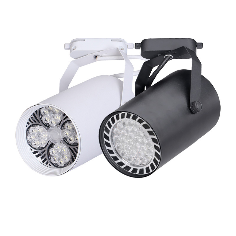 LED pista Spotlight tienda de ropa Super brillante comercial par30 pista lámpara de techo lámpara carril LED sola lámpara